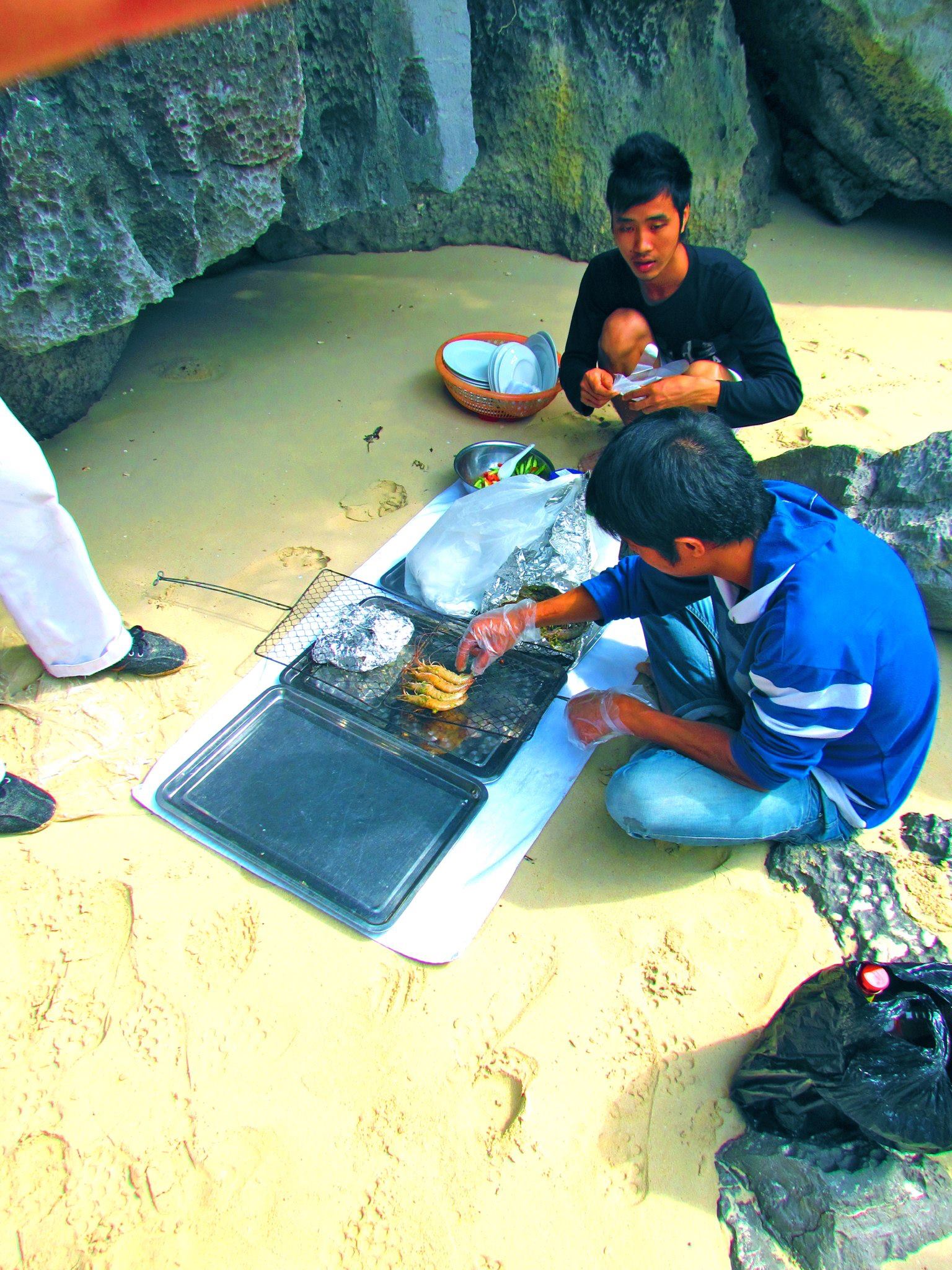 Halong Bay Beach BBQ